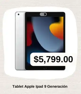 Tablet Apple Ipad 9 Generación