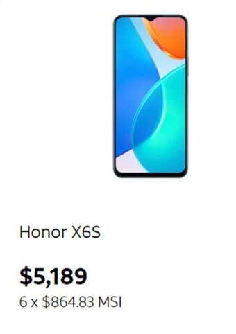 AT&T Honor X6S oferta