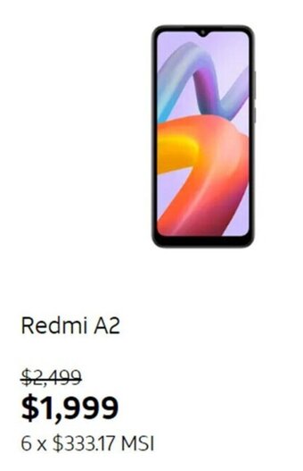 AT&T Redmi A2 oferta