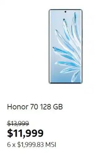 AT&T Honor 70 128 GB oferta