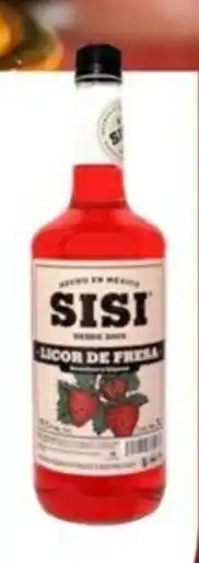 LICOR DE FRESA SISI 1L