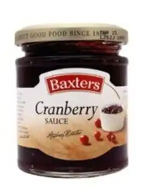 SALSA DE ARÁNDANO BAXTERS 190 GRS
