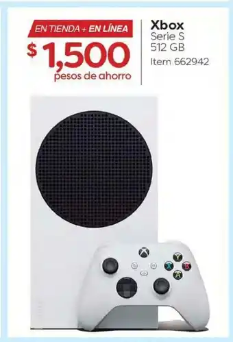 Costco Xbox Serie S 512 GB - 662942 oferta