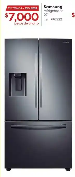Costco Samsung - Refrigerador 27' - 662222 oferta
