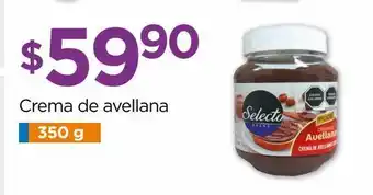 Crema de avellana selecto frasco 350gr