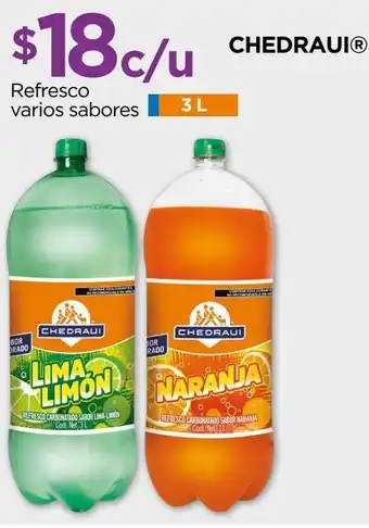 Chedraui Refresco chedraui 3 lt, varios sabores oferta