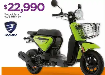 Motocicleta mod. d125 lt