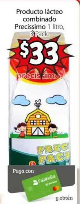 Soriana Express Producto Lácteo Combinado Precíssimo 1 Litro oferta