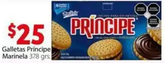Galletas Príncipe Marinela 378grs