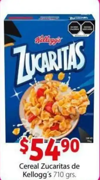 Cereal Zucaritas de Kellogg's 710grs