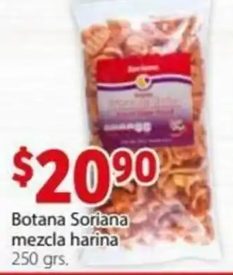 Botana Soriana Mezcla Harina 250grs