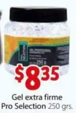 Soriana Express Gel Extra Firme Pro Selection 250grs oferta