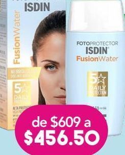 Farmacia San Pablo Isdin fusion water spf 50 tub c/50ml oferta
