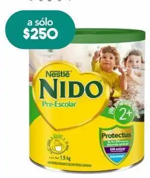 Farmacia San Pablo Nido prescolar leche en polvo 2+ c/1.5kg oferta
