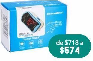 Farmacia San Pablo Choicemmed oximetro digital c/1pza oferta