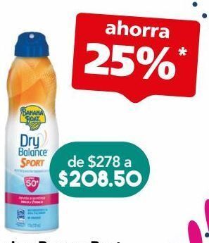 Farmacia San Pablo Bb dry balance spf50/ sport aer c/170gr oferta