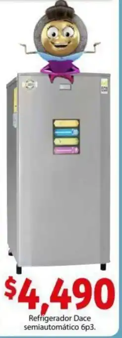 Refrigerador Dace semiautomático 6p3
