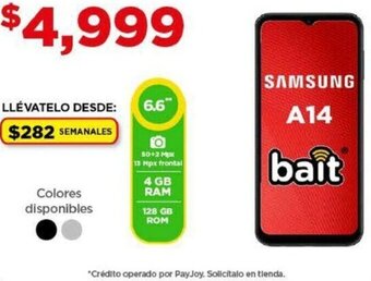 Bodega Aurrerá SAMSUNG A14 bait oferta