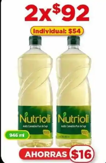 Bodega Aurrerá Nutrioli 946ml oferta