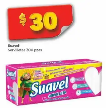Bodega Aurrerá Suavel Servilletas 300 pzas oferta