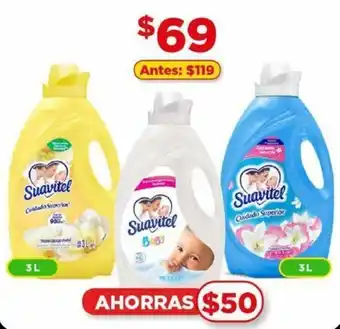 Bodega Aurrerá Suavitel 3L oferta