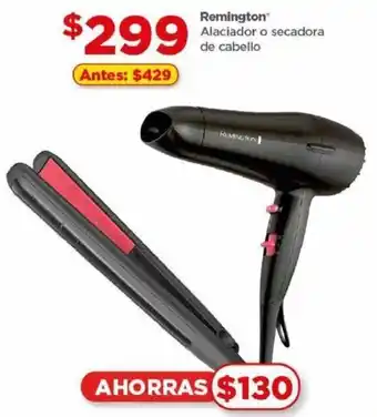 Remington Alaciador o secadora de cabello