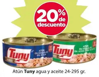 Zorro Atún Tuny agua y aceite 24-295 gr. oferta