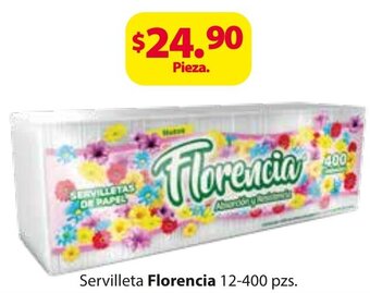 Zorro Servilleta Florencia 12-400 pzs. oferta
