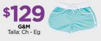 Chedraui Traje de baño para dama G&M Talla: Ch - Eg oferta