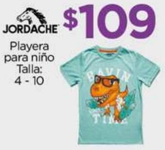 Chedraui Playera para niño Talla: 4-10 oferta