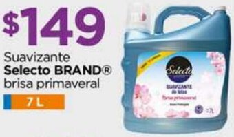 Chedraui Suavizante Selecto BRANDⓇ brisa primaveral 7L oferta