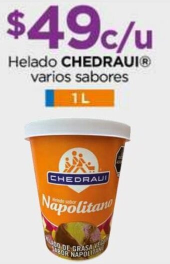 Helado CHEDRAUIⓇ varios sabores 1L