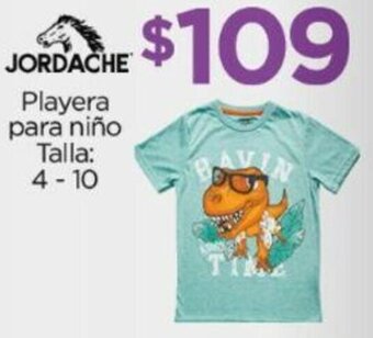 Chedraui Playera para niño Talla: 4-10 oferta