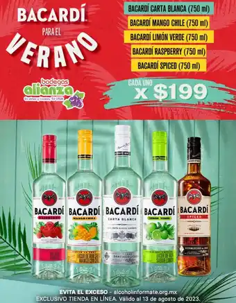 BACARDÍ CARTA BLANCA (750 ml)