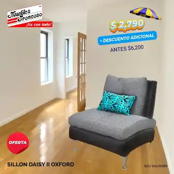 Muebles Troncoso SILLON DAISY II OXFORD oferta
