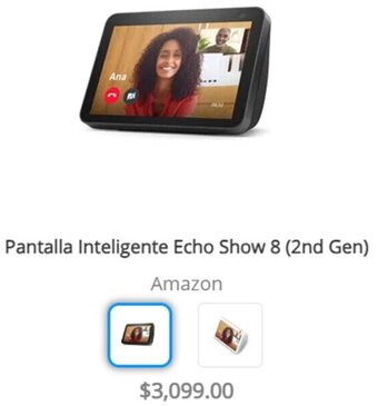 Mixup Pantalla Inteligente Echo Show 8 (2nd Gen) Amazon oferta
