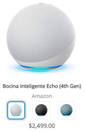 Mixup Bocina Inteligente Echo (4th Gen) Amazon oferta