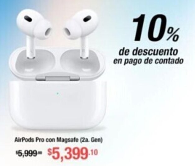 AirPods Pro con Magsafe 2a. Gen oferta en Mixup