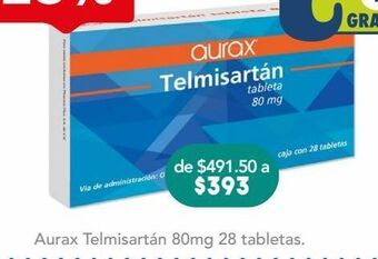 Farmacia San Pablo Telmisartán 80 mg oferta