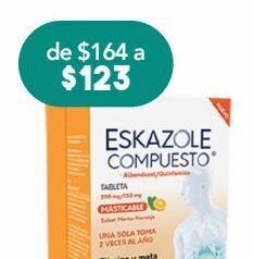 Farmacia San Pablo Eskazole compuesto sabor menta - naranja oferta