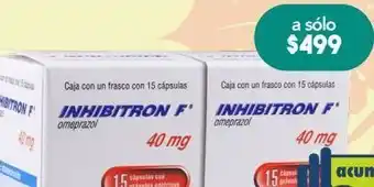Farmacia San Pablo Inhibitron f 15 cápsulas caja oferta