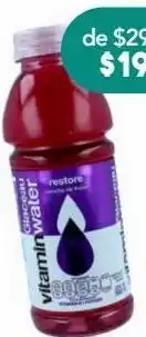 Farmacia San Pablo Vitamin water restore sabor ponche de frutas 500 ml oferta