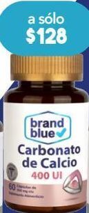 Farmacia San Pablo Brand blue carbonato de calcio 60 cápsulas oferta