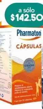 Farmacia San Pablo Pharmaton 30 cápsulas oferta