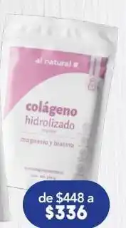 Farmacia San Pablo Al natural women colágeno hidrolizado en polvo magnesio y biotina 300 g oferta