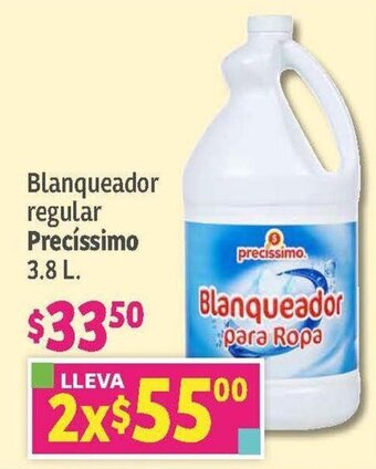 Blanqueador regular Precíssimo 3.8 L.