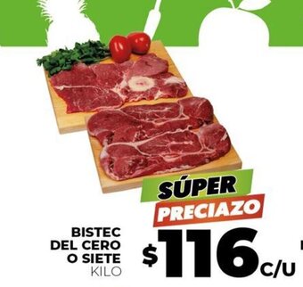 Merco BISTEC DEL CERO O SIETE, KILO oferta