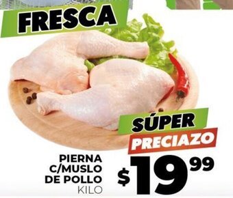 Merco PIERNA C/MUSLO DE POLLO, KILO oferta