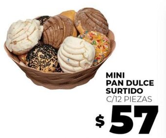 Merco MINI PAN DULCE SURTIDO C/12 PIEZAS oferta