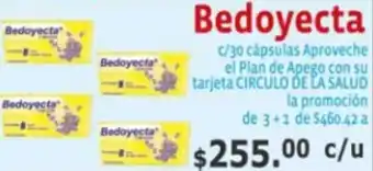Bedoyecta c/30 cápsulas